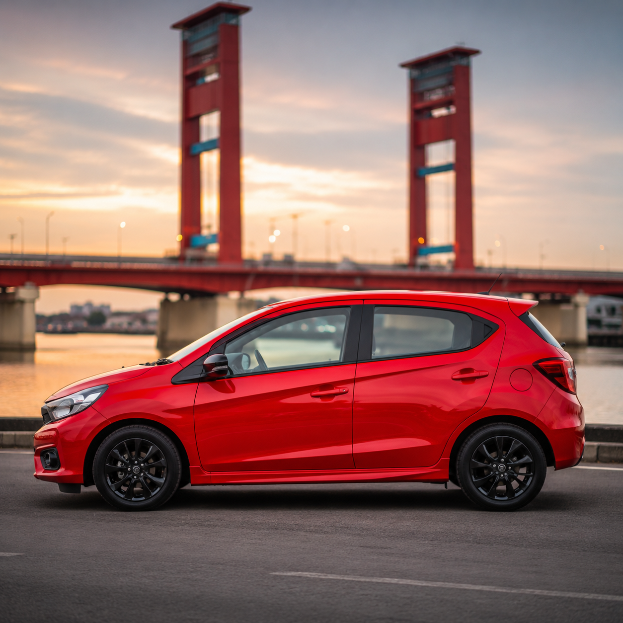 Brio untuk sewa mobil Palembang